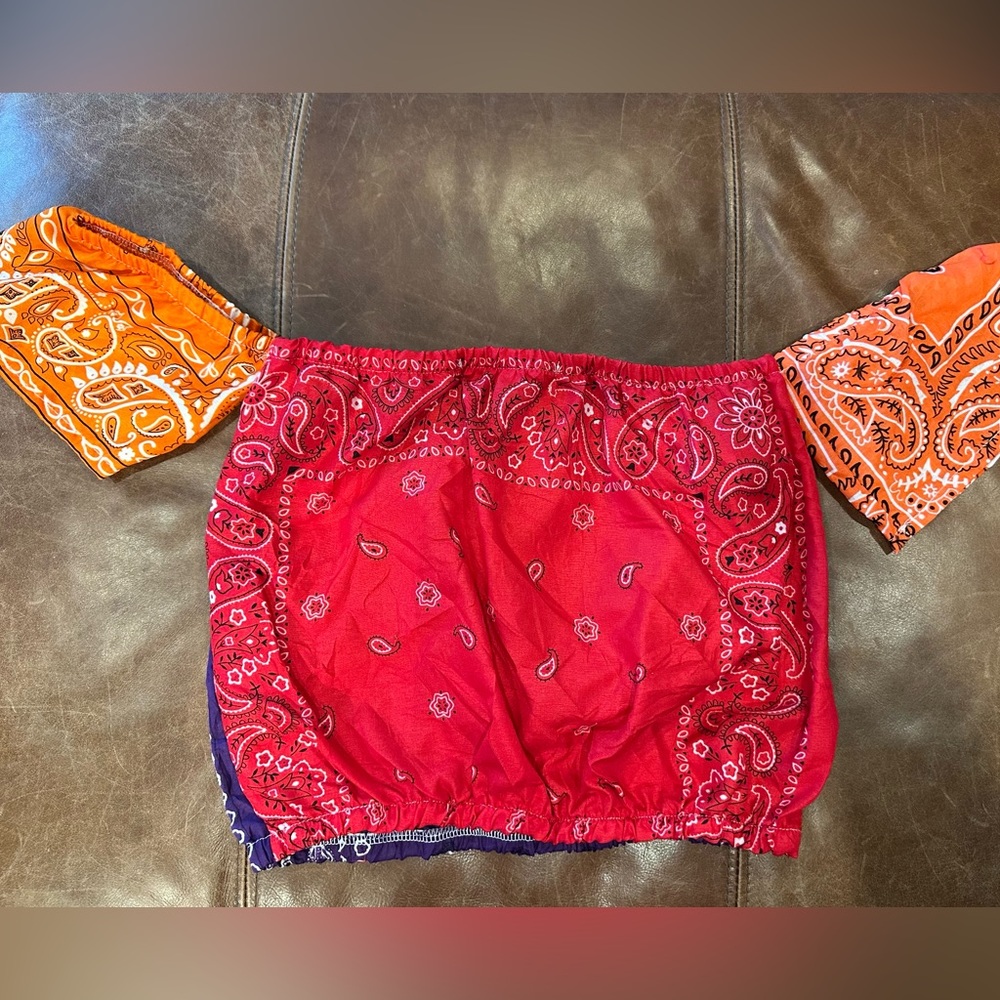 Urban Renewal Bandana Crop Top